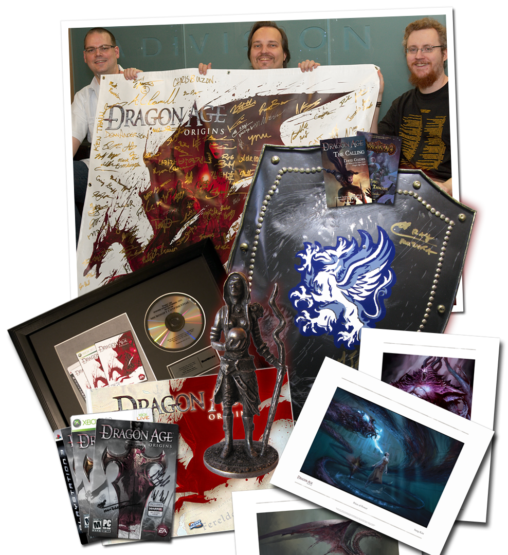 Dragon Age: Origins Ebay auction for Child's Play Charity