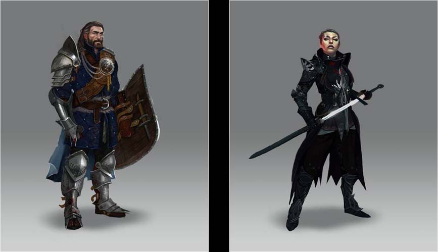 dragon age inquisition character concept art