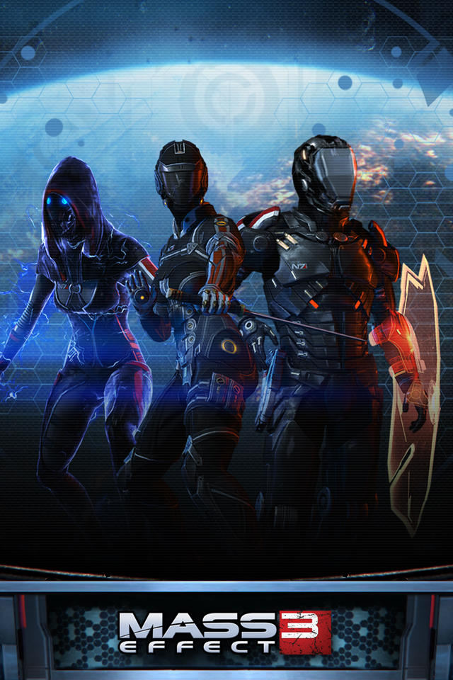 mass effect crew wallpaper