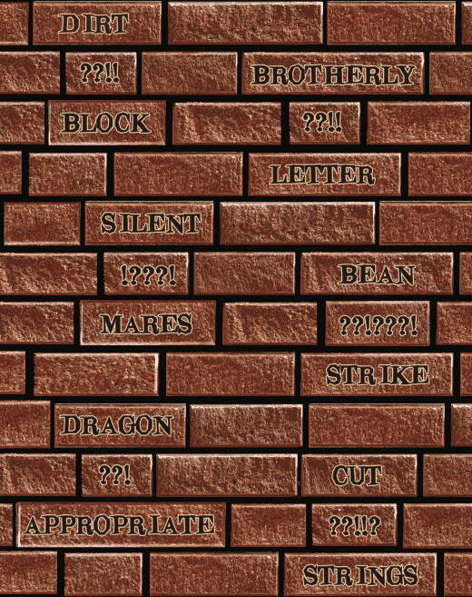 brick wall puzzle
