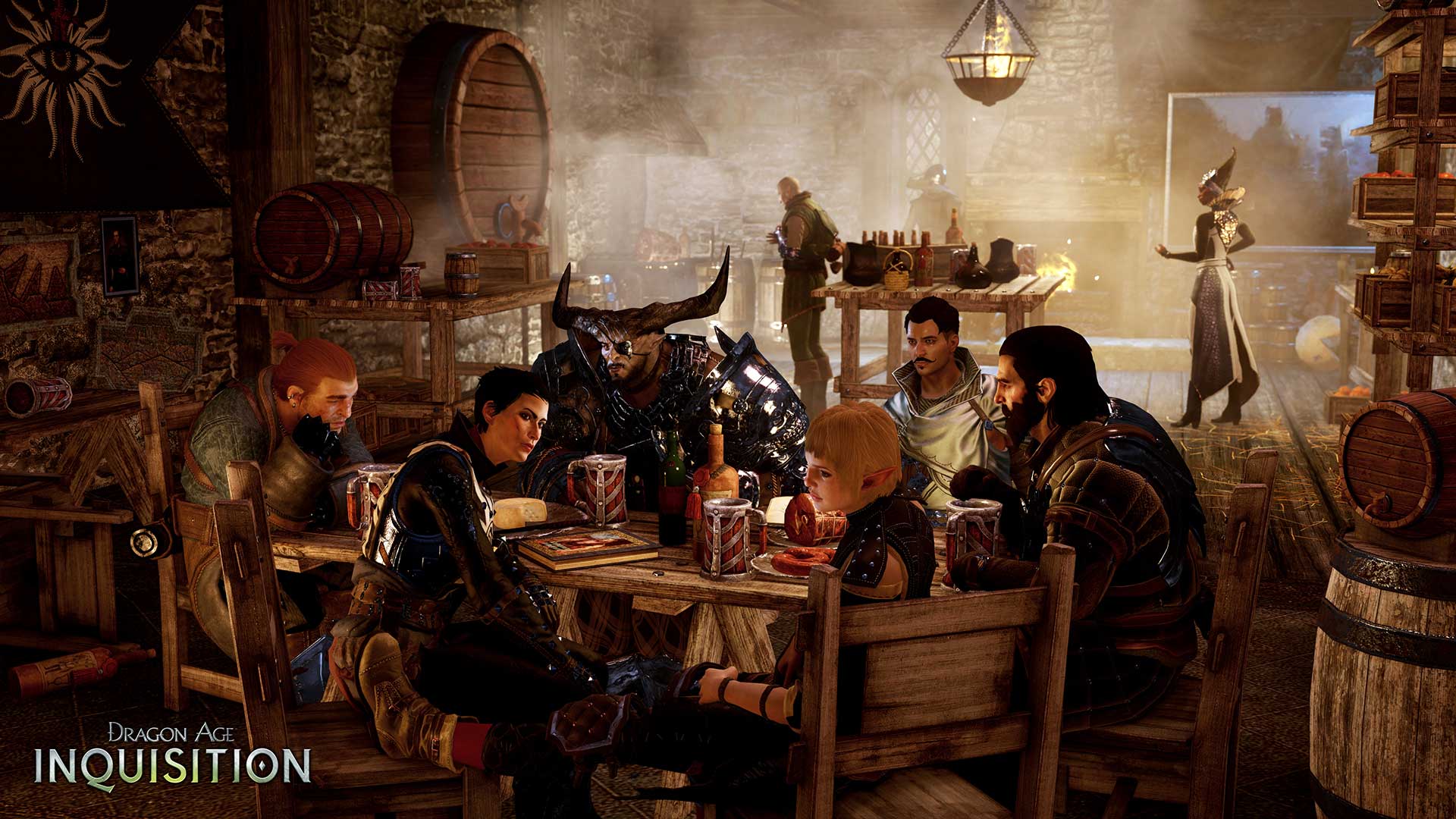 These are your Dragon Age: Inquisition party members