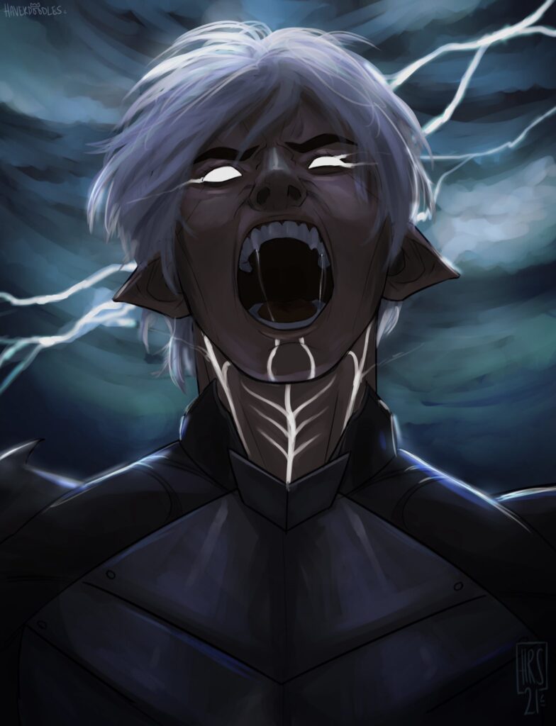 "Blue Wraith" Fenris portrait