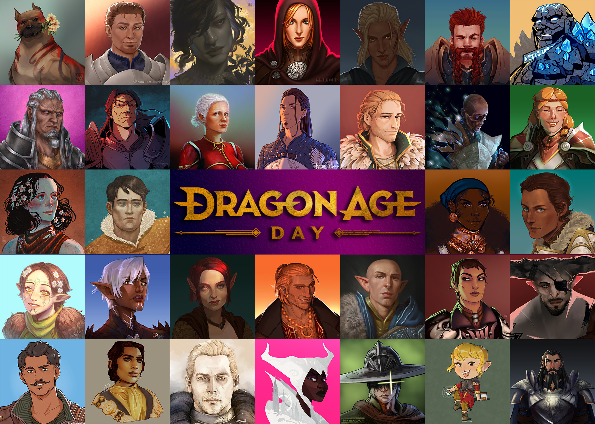 These are your Dragon Age: Inquisition party members